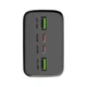 Батарея універсальна SBS 30000mAh 20W PD,QC, 2xUSB-A, 2xUSB-C Black (TTBB30000PD20K) - зображення 2