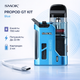 Pod-система Smok Propod GT KIT Blue 700 мАч электронная сигарета Смок Пропод Джи Ти до 22 Вт LED подсветка под-система с верхней заправкой 2 мл голубая - изображение 11