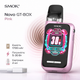 Многоразовая Pod-система Smok Novo GT-BOX Pink под система Смок Ново 1700 мАч вейп до 30 Вт большой экран быстрая зарядка розовая - изображение 1