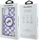 Панель Karl Lagerfeld IML Monogram Karl & Choupette Head MagSafe для Apple iPhone 15 Purple (3666339285166) - зображення 8