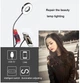 Лампа Fill Light 2 in 1 9см на прищепке USB черный металл для смартфонов и камер - изображение 7