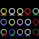 Лампа RGB 45 см с адаптером и пультом для фото и видео съемки черный - изображение 6