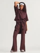 Футболка хлопковая женская Adidas ALL SZN Soft Lux Loose Sportswear JW5067 XS Коричневая (4068808558921) - изображение 13