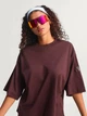 Футболка хлопковая женская Adidas ALL SZN Soft Lux Loose Sportswear JW5067 XS Коричневая (4068808558921) - изображение 15
