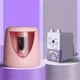 Стругачка для олівців з контейнером для стружки акумуляторна USB-наклейки тримач для олівців Рожевий (28911) - зображення 3