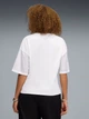 Футболка хлопковая оверсайз женская Puma Her Oversized Tee 69188302 S White (4069161879296) - изображение 2