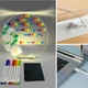 Дошка світлодіодна для малювання та нотаток кругла USB World Pad AND 5502 Біла - зображення 2
