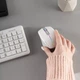 Бездротова миша для комп'ютера та ноутбука Proove Comet USB і Bluetooth-під'єднання регулювання DPI RGB з акумулятором біла - зображення 6
