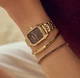 Часы Burker Isabell Gold Burgundy - изображение 6