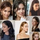 Обруч для волос с косой, накладная коса на обруче коричневая - изображение 5