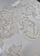 Комплект декоративних подушок Firanka Damask 57х37см 1шт, 40х30см 1шт, 38х38см 2шт молочні з коричневим (п_0865) - зображення 3