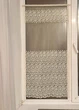 Занавеска на створку окна Firanka Mini flowers 60х110см молочная (10_1ф) - изображение 1