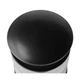 Донний клапан для раковини Zerix BV-02 BLACK 1 1/4'' без переливу автоматичний СLICK-СLACK (Колір чорний) (ZX6018) - изображение 4