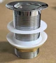 Донный клапан для раковины Zerix BV-06 1 1/4'' без перелива автоматический СLICK-СLACK (Цвет хром) (ZX6023) - изображение 9
