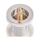 Донный клапан для раковины Zerix BV-06 1 1/4'' без перелива автоматический СLICK-СLACK (Цвет хром) (ZX6023) - изображение 11