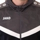 Олімпійка (мастерка) з капюшоном Jako ICONIC чорно-біло-сіра L 6824-801 - зображення 7