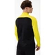 Реглан Jako ZIP TOP ICONIC черно-бело-желтый S 8624-808 - изображение 6