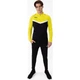 Реглан Jako ZIP TOP ICONIC черно-бело-желтый S 8624-808 - изображение 9