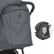 Дитяча коляска прогулянкова Bambi M 4249-2 Gray Matt до 25 кг Книжка - зображення 7