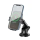 Держатель телефона автомобильный XO с беспроводной зарядкой WX027 15W Wireless Charger+Car Holder черный XO-WX027 - изображение 3