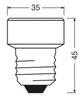 Светодиодная лампа OSRAM FLAT 3,5W 270Lm 4000K E27 DIM (4058075840058) - изображение 9