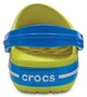 Сабо Crocs Kids Crocband Clog Tennis Ball Green / Ocean - С11 (28) Стопа 17,2-17,7см - зображення 3