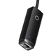 Зовнішня мережна карта USB на LAN Baseus Lite Series Ethernet Adapter (100Mbps, 15см). Black - зображення 5