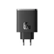 Зарядное устройство Baseus Cube Pro Fast Charger 2xUSB-C/USB-A 65W Black (P10152301113-00) - изображение 4
