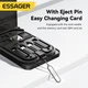 Органайзер ESSAGER Geometric Multifunctional Data Cable Storage Box Black (ECJHZ-JH01-P) - изображение 3