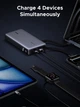 УМБ UGREEN PB552 25000mAh 165W PD 3.1 Ultra-Fast Charging Gray (55995B) - зображення 9