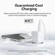 Зарядное устройство Baseus Palm Fast Charger USB-C +USB 20W (USB-C to USB-C 60W Cable) White (P10111608213-01) - изображение 7