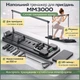Підлоговий тренажер з гумками для присідань MM3000, силова платформа з LED-таймером та лічильником повторів, до 150 кг, чорний - зображення 1