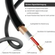 Кабель BEMERO XLR мама – Jack 6.3 мм TRS, 1.5 м, балансный, экранированный, черный + Velcro - изображение 6