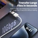 Адаптер Type-C на USB 3.2 OTG 10Gbps 120W для швидкої зарядки та передачі даних - изображение 3