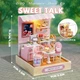 Конструктор 3D Румбокс Sweet Talk (Солодка розмова) з LED-підсвіткою та пилозахисним ковпаком - изображение 7