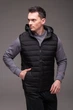 Жилетка R.A. утеплена чорна "WP" 2486-2XL - зображення 3