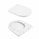 Унітаз підвісний Qtap Taurus Ultra Quiet 515×360×350 мм, White, з сидінням Slim Duroplast / Soft-close / Quick Release - изображение 8