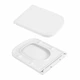 Унітаз підвісний Qtap Gemini Ultra Quiet 485×340×350 мм, White, з сидінням Slim Duroplast / Soft-close / Quick Release - изображение 8