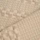 Ткань вафельная Пике Tencel IDEIA 240 см 240 гр/м2, вискоза, натуральная, для полотенец, халатов, пледов, мокко - изображение 3