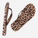Жіночі в'єтнамки для пляжу Ipanema Animal Print 83846-BP653 37 (23 см) Коричневі (7900204536233) - зображення 4