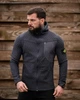 Флисовая кофта Stone Island ПП8056 серая Polar с капюшоном прессованный флис M - изображение 1