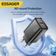 Зарядний пристрій Essager 45W USB A Charger Charger PD+QC3.0 Black EU (E45WB) - зображення 3