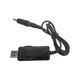 Кабель питания USB to DC 3.5x1.35mm + 5.5x2.1mm 9V-12V Dynamode (KWS-912V) (341364) - изображение 6