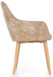 Krzesło do kuchni i salonu Halmar K287 Beżowe (5905248117860) - obraz 4