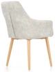Krzesło do kuchni i salonu Halmar K287 Popielate (5905248117891) - obraz 5
