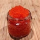 Красная имитированная премиум икра Горбуши в стеклянной банке крупная, вкусная,свежая 500г - изображение 3