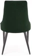 Стілець для кухні та вітальні Halmar K365 Темно-зелений (5905248118768) - зображення 5