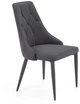 Стілець для кухні та вітальні Halmar K365 Сірий (5905248118775) - зображення 1