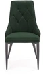 Стілець для кухні та вітальні Halmar K365 Темно-зелений (5905248118768) - зображення 11