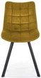 Krzesło do kuchni i salonu Halmar K332 Musztardowe (5905248118393) - obraz 4